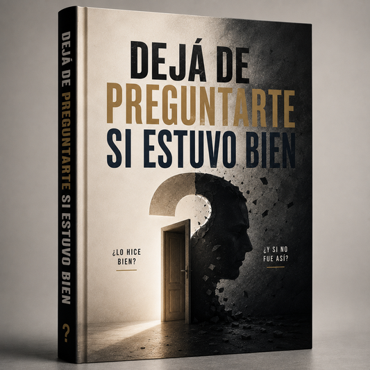 Dejá de preguntarte si estuvo bien